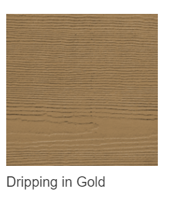 denver james hardie siding dripping in gold
